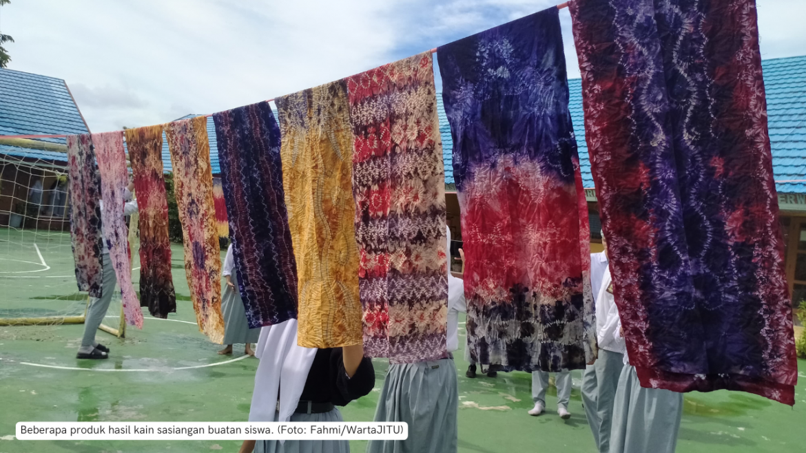 SMAN 12 Banjarmasin Ajak Siswa Lestarikan Sasirangan dalam Program P5